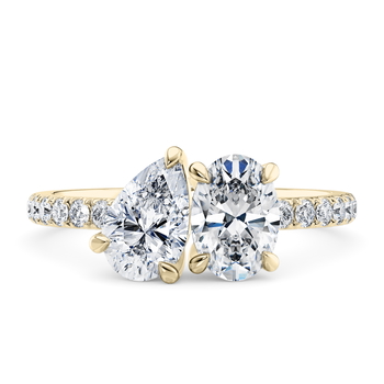 Harmony Oval in Yellow Gold.