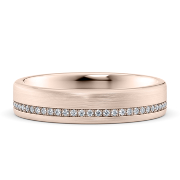Andreas Brushed  in Rose Gold.