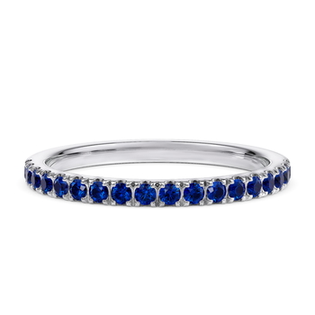 Vogue Sapphire in Vitt guld 