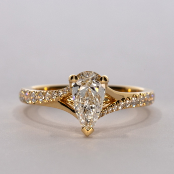 Valentine in Gult guld 