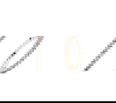 Aura Hoops in Roségold 