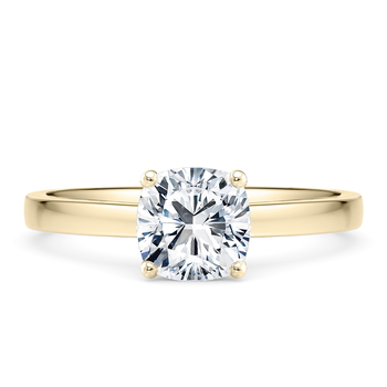 1477 Classic in Gult gull set with a Pute cut diamant.