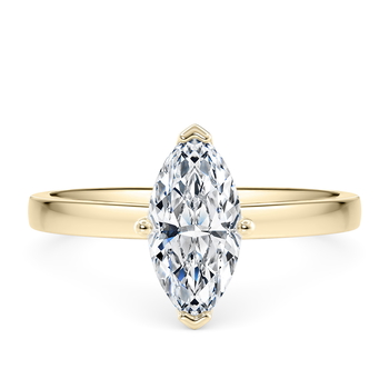 1477 Classic in 黄金（9K） set with a 马眼形 cut 钻石.