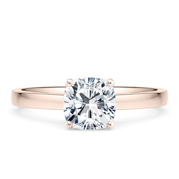 1477 Classic in Roségull set with a Pute cut diamant.