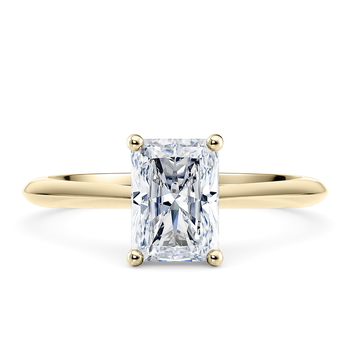 Hope in Aur galben (9k) set with a Radiant cut diamant.