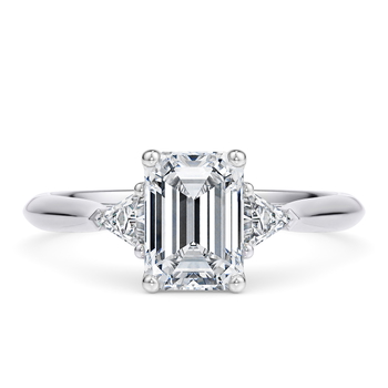 Paris in Hvidguld (9k) set with a Octagon cut diamant.