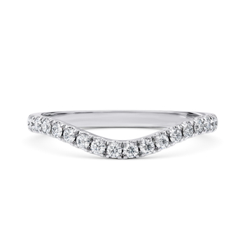 Harmony Oval in White Gold (9k)