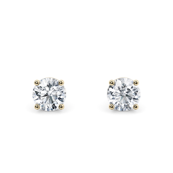 Lumina in Ouro amarelo (9k) set with a Redondo cut diamante.