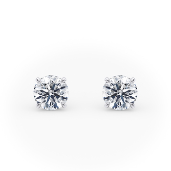 Aria in Or blanc set with a Taille ronde cut diamant.