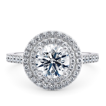 Empress in Platin set with a Rund cut diamant.