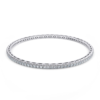 Noa Stretch in White Gold (9k)