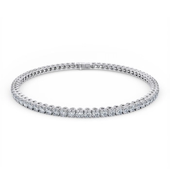 Mayfair Bracelet in Aur alb (9k)