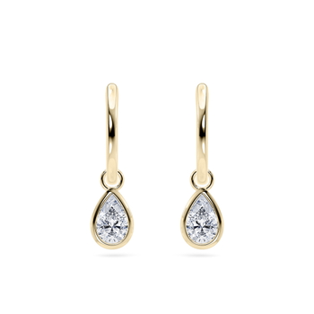 Idyll Pear in Gult guld (9k)