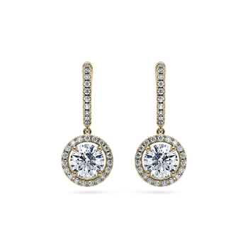 Medici in Gult guld (9k) set with a Rund cut diamant.