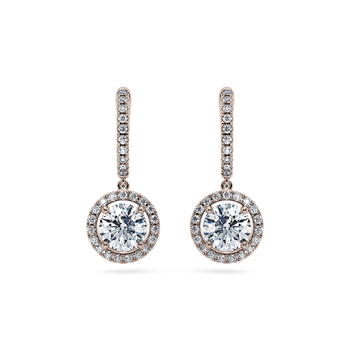 Medici in Rosaguld set with a Rund cut diamant.