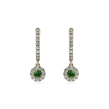 Mirage Emerald in Gult guld (9k)