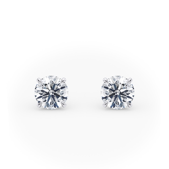 Aria in Platin set with a Rund cut diamant.