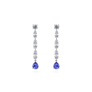 Gaia Tanzanite in Rosaguld 