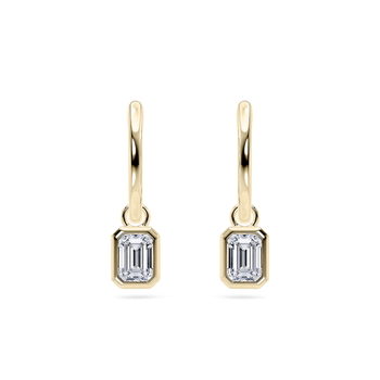 Idyll Emerald in Gult guld (9k)