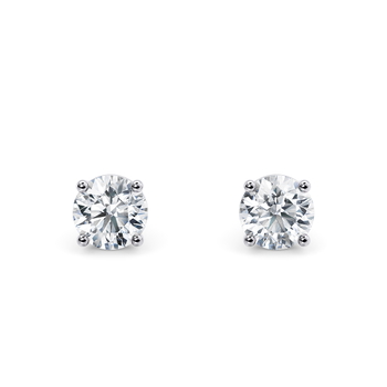 Lumina in Platin set with a Rund cut diamant.