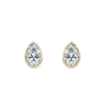 Georgiana Pear in Gult guld (9k)