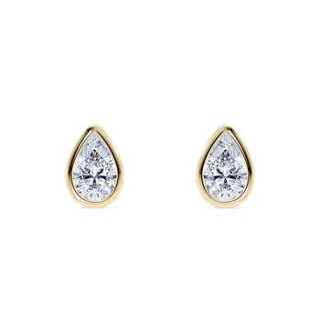 Idyll Pear in Gult guld (9k)
