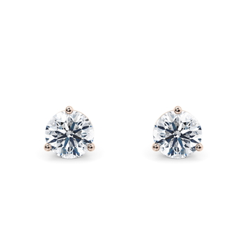 Meissa in Rosaguld set with a Rund cut diamant.