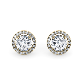 Medici in Gult guld (9k) set with a Rund cut diamant.