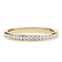 Yellow Gold Tsarina Half Channel Set Eternity Rings