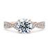 Rose Gold Lola Vintage Engagement Rings