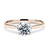 Contour Engagement Ring