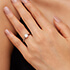 Contour Engagement Ring