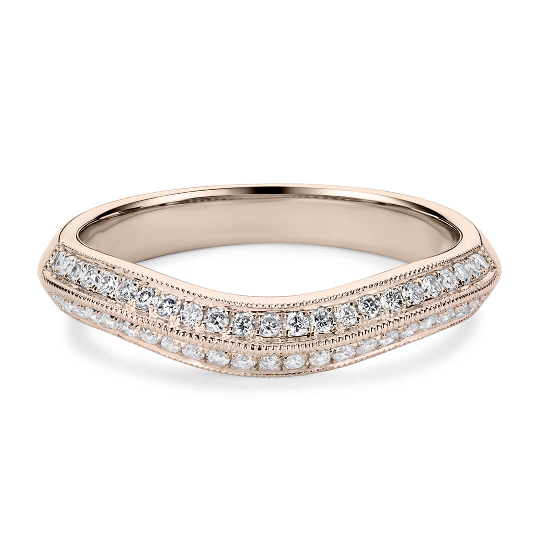 Eternity Ring Rose Gold Dauphin