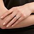 Contour Engagement Ring