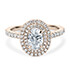 Empress Oval Engagement Ring