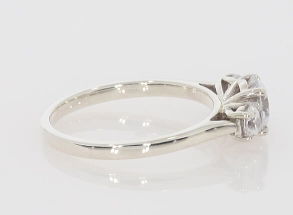 Roma Round Trilogy Engagement Ring