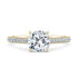 1477 Vintage Cushion Engagement Ring