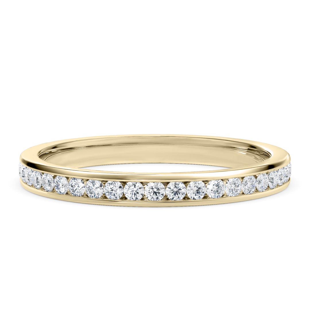Eternity Ring Yellow Gold Tsarina Full