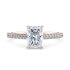 1477 Vintage Diamond Band Engagement Ring