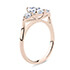 Roma pear trilogy diamond engagement ring
