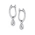 Allegro diamond drop earrings
