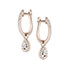 Allegro diamond drop earrings