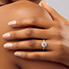 Medici cushion diamond engagement ring