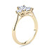 roma radiant diamond engagement ring