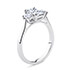 roma radiant diamond engagement ring
