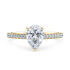 1477 vintage pear diamond engagement ring