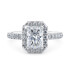 halo diamond engagement ring
