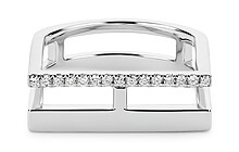Nova Ring in Hvidguld.