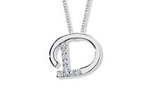 D in White Gold.