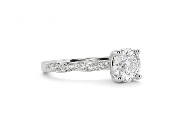 Marylebone in white gold